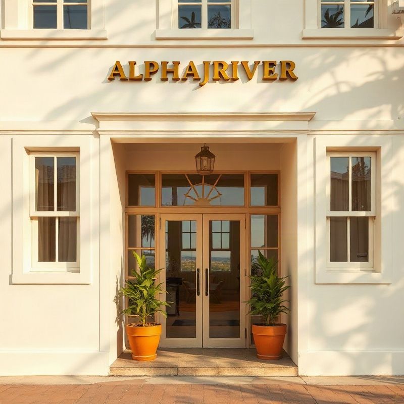 The Alphajriver office entrance on Lamu Road, Malindi